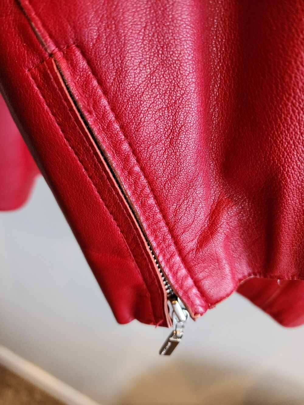 Women’s WILSON LEATHER Red MOTO Jacket PELLE SIZE 2X - Picture 15 of 15
